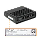 Router Inalámbrico MikroTik hAP ax² - Wi-Fi 6 Dual Band, 5x Puertos Ethernet, PoE In/Out - Miniatura 3