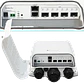 Switch Exterior MikroTik FIBERBOX-PLUS, 1G, 4-SFP+ 10G, IP66, 48V, CRS305  - Miniatura 3