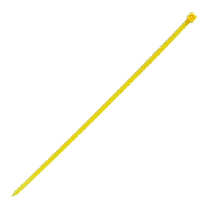 Amarra Plastica Nylon 3.5x200mm 50-un 200x3,5mm Amarillo  1