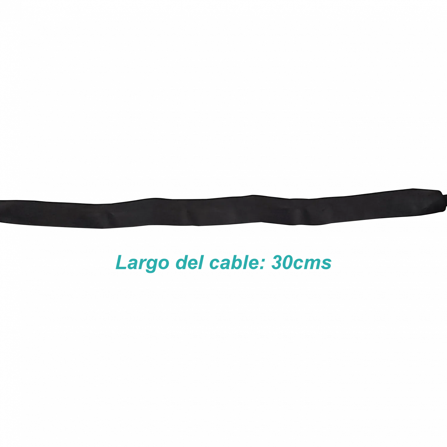 Cable Coaxial Plano 30cm, N-Hembra a N-Macho, Ventana Puerta, 0-6GHz, Negro   2