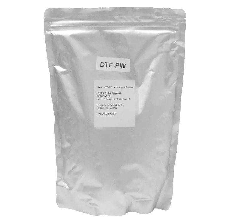 Polvo Blanco DTF 1kg para Transferencia Textil 2