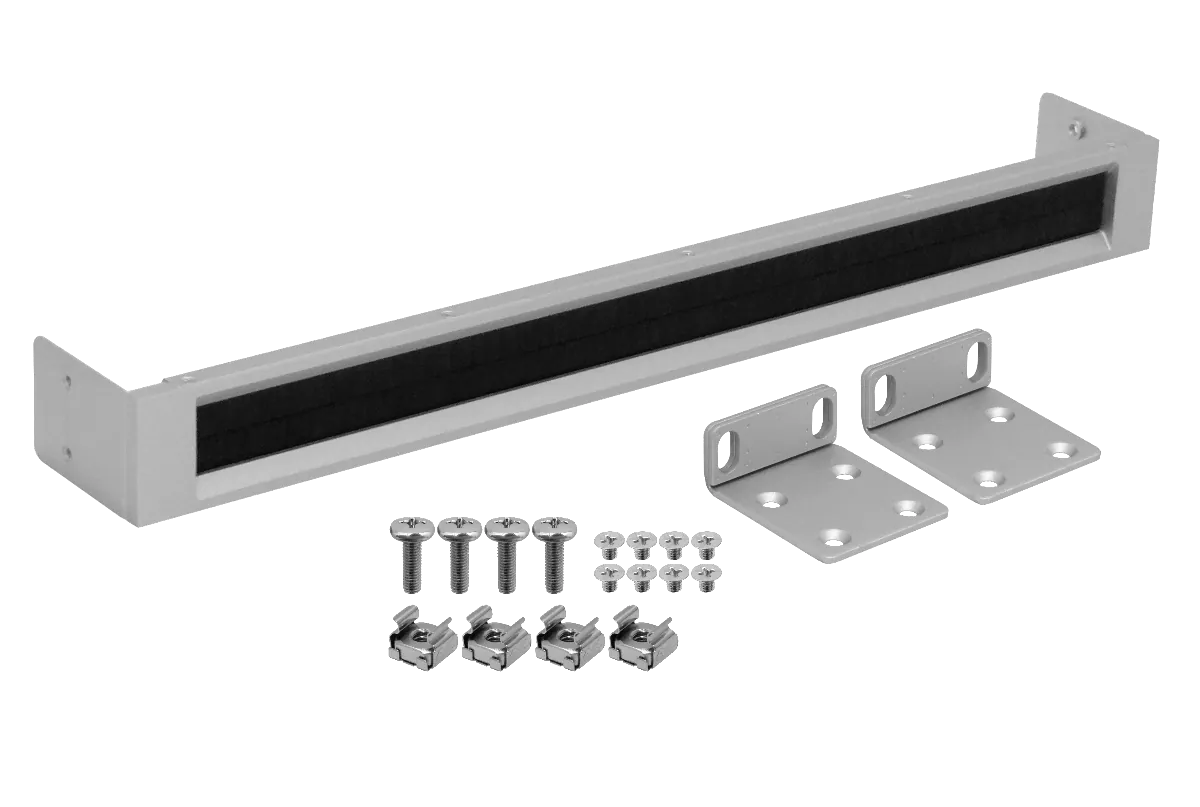 Panel Ubiquiti URACK-B - 1U Cepillo Cubre Espacio Rack 19P UACC-Rack-Panel-Brush-1U 2