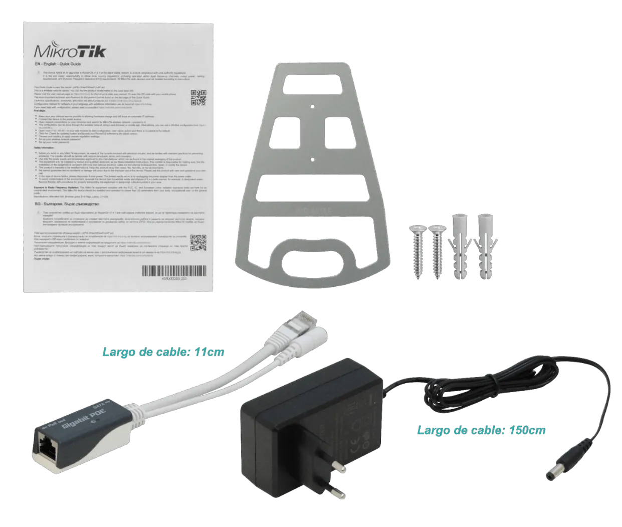 Punto de Acceso MikroTik cAP ax - Doble Banda 2.4/5 GHz, Montaje en Techo o Pared 4