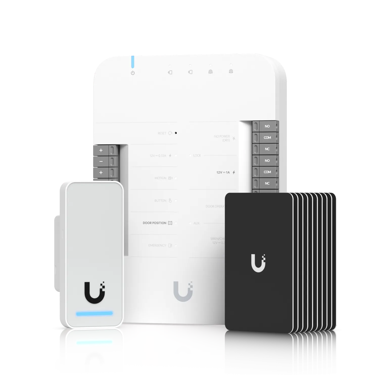 Sistema de Seguridad Inteligente, Diseño Negro y Plata, Ubiquiti G2 Starter Kit 2