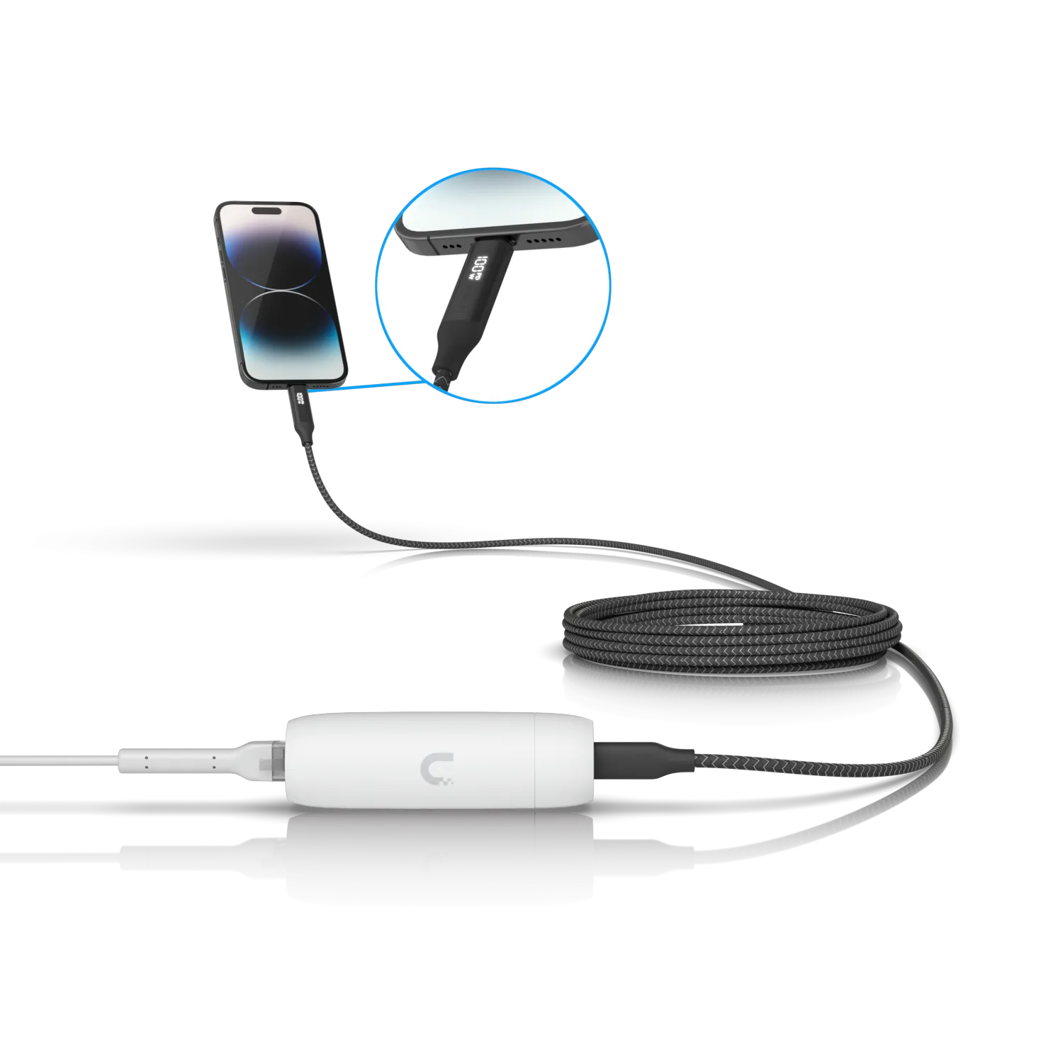 Convertidor PoE a USB-C 802.3af, 5V 2A, RJ45 a Type-C Ubiquiti UACC-Adapter-PoE-USBC -  7