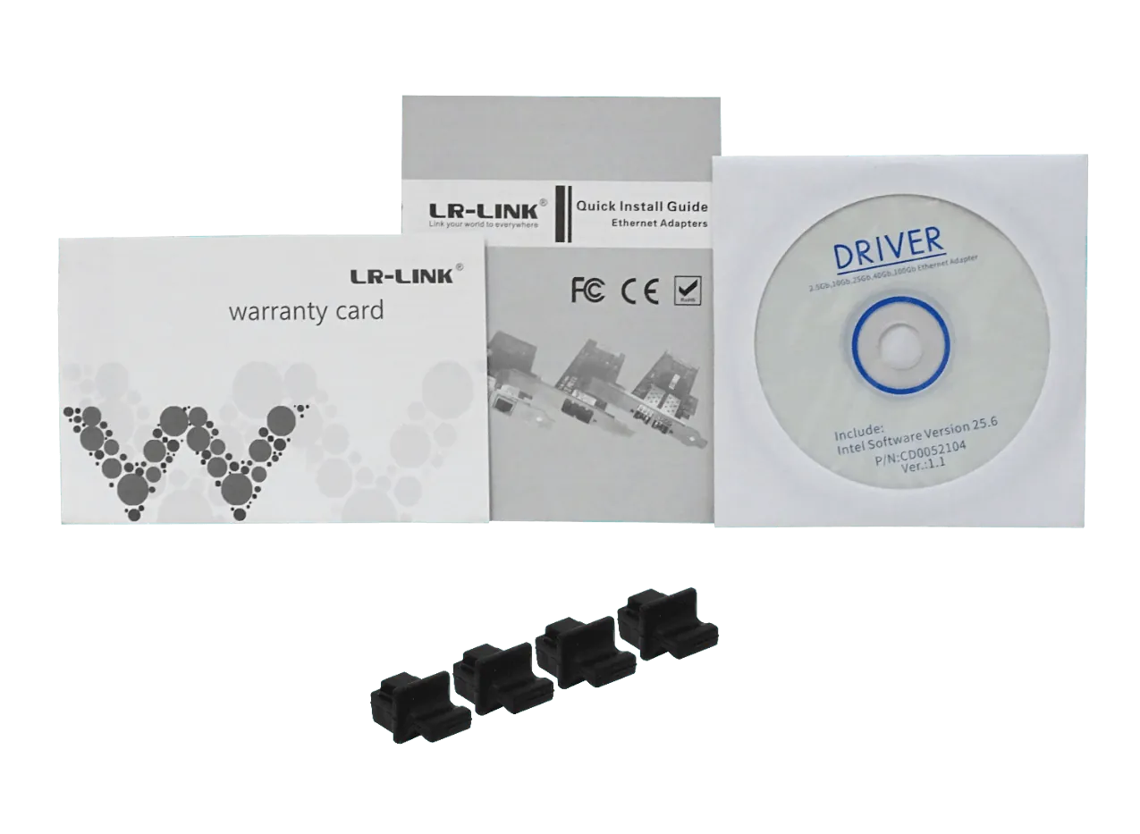 Tarjeta de Red PCIe x4 LR-LINK LRES2004PT-POE - Cuatro Puertos Gigabit con PoE+, Intel I350 6