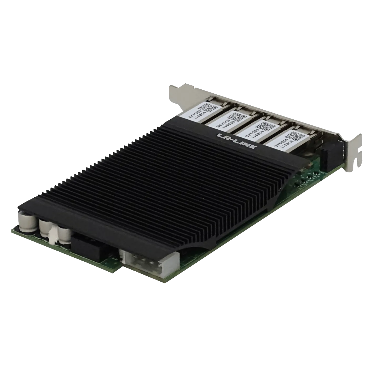 Tarjeta de Red PCIe x4 LR-LINK LRES2004PT-POE - Cuatro Puertos Gigabit con PoE+, Intel I350 5