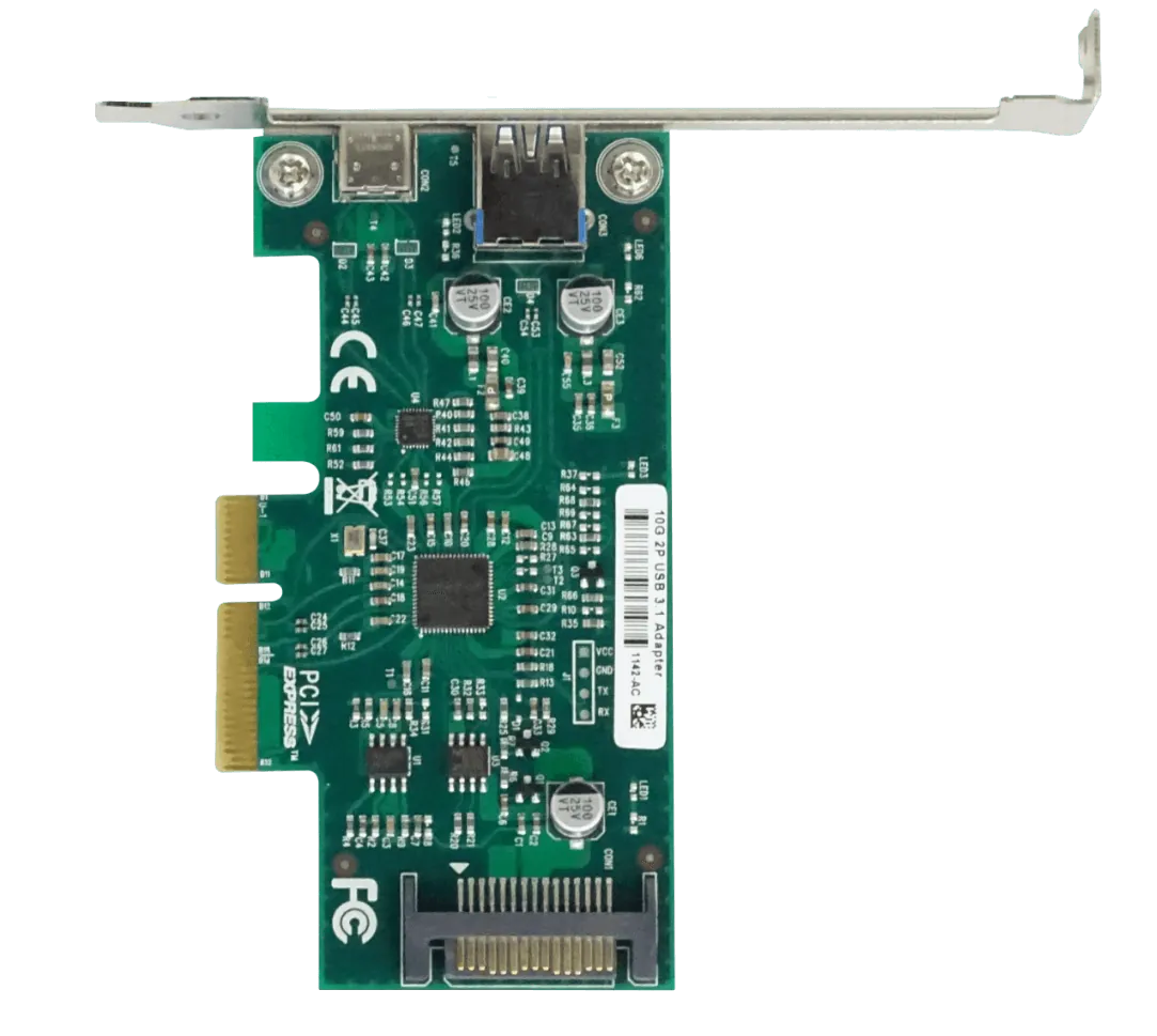 Tarjeta de Expansión PCIe x4 LR-LINK LRSU9A42-AC - Puerto USB 3.1 y USB-C, 10Gbps 2