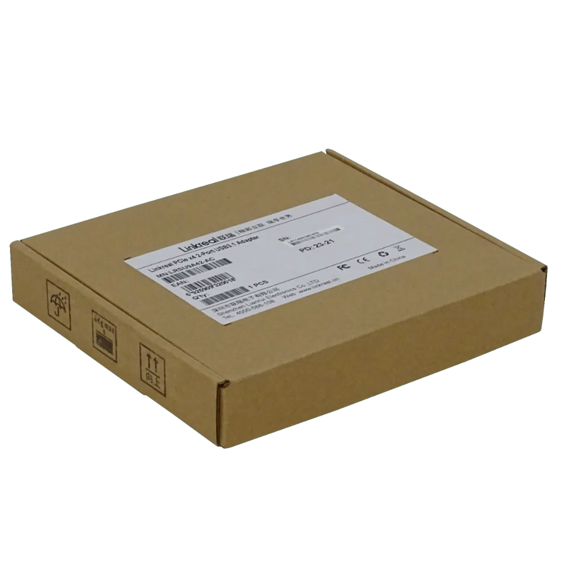Tarjeta de Expansión PCIe x4 LR-LINK LRSU9A42-AC - Puerto USB 3.1 y USB-C, 10Gbps 3