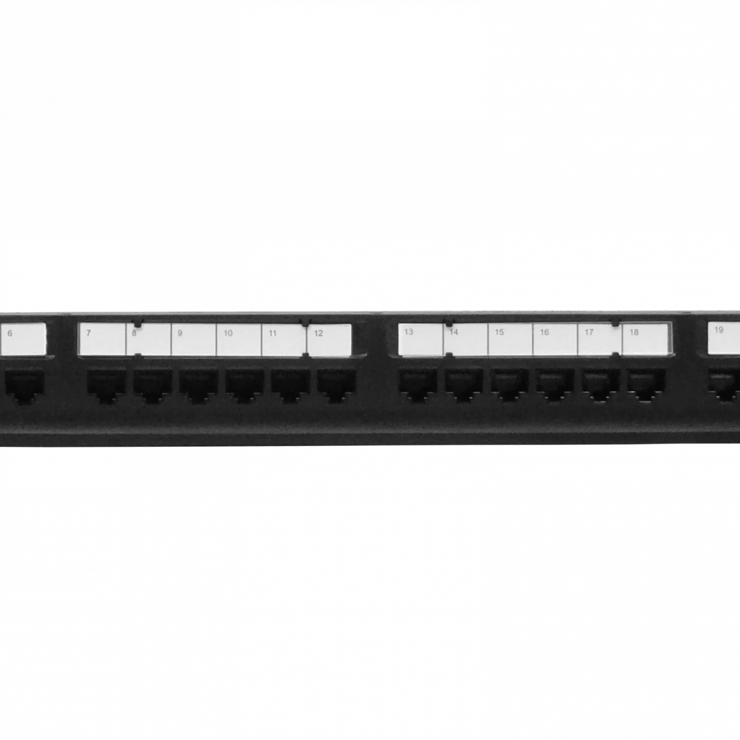 Patch panel Furukawa PP624FM 24 puertos RJ45 Cat6 U/UTP Multilan 1U 2