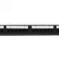 Patch panel Furukawa PP624FM 24 puertos RJ45 Cat6 U/UTP Multilan 1U - Miniatura 2
