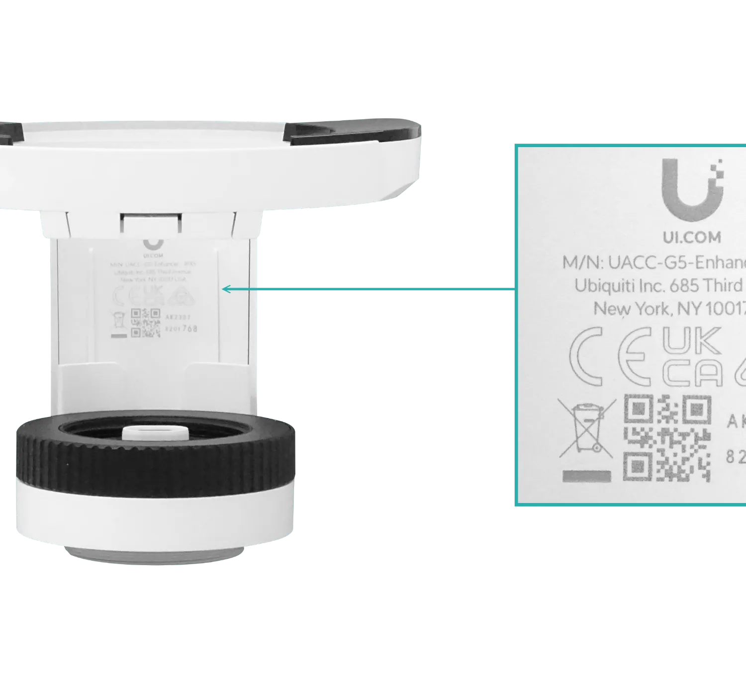 Accesorio para Cámara UniFi G5 Pro, G5 Pro Enhancer, Carcasa resistente, iluminación infrarroja 4