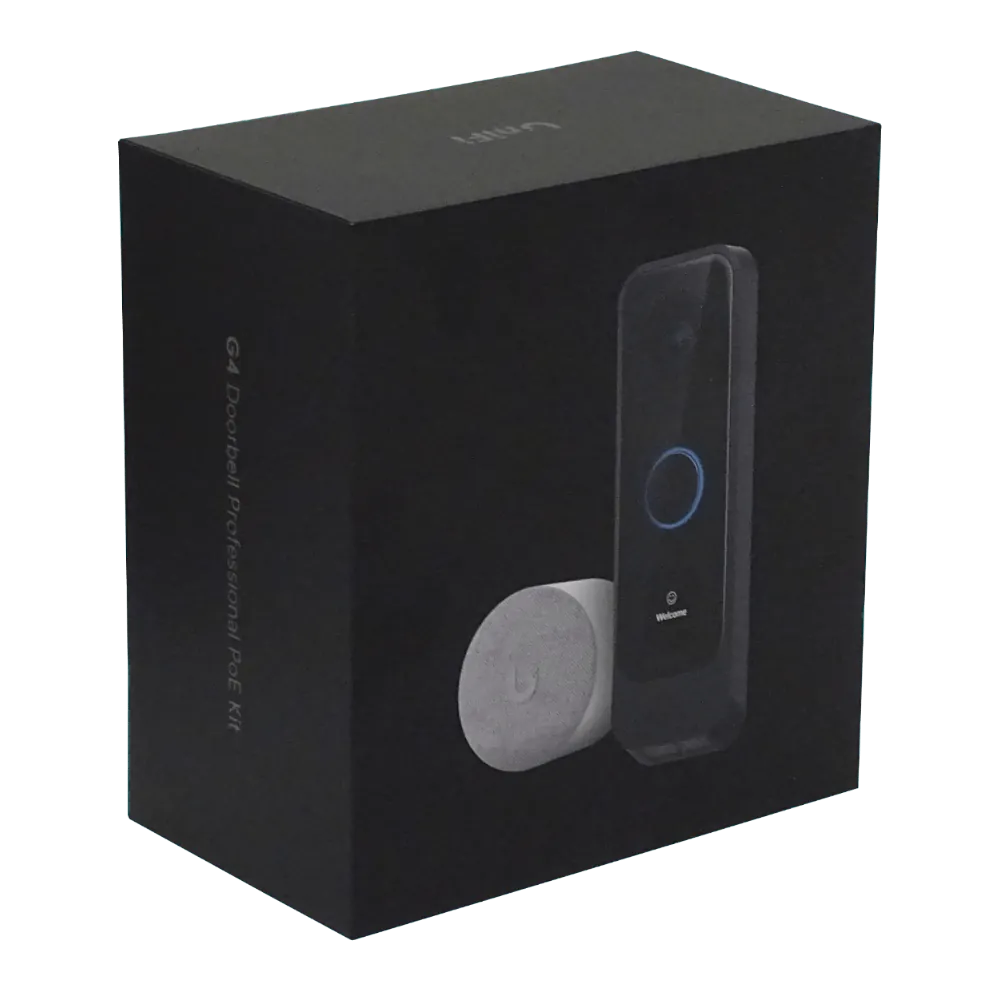 Timbre Inteligente con PoE y Cámara Dual G4 Doorbell Pro PoE Kit, Mic y altavoz integrados, Negro 8