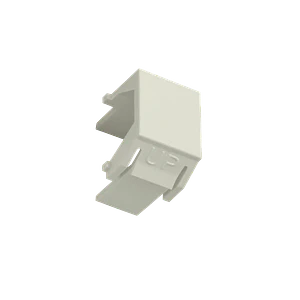 Tapa Keystone ciega Furukawa K0WF-10 blanca juego de 10 unidades