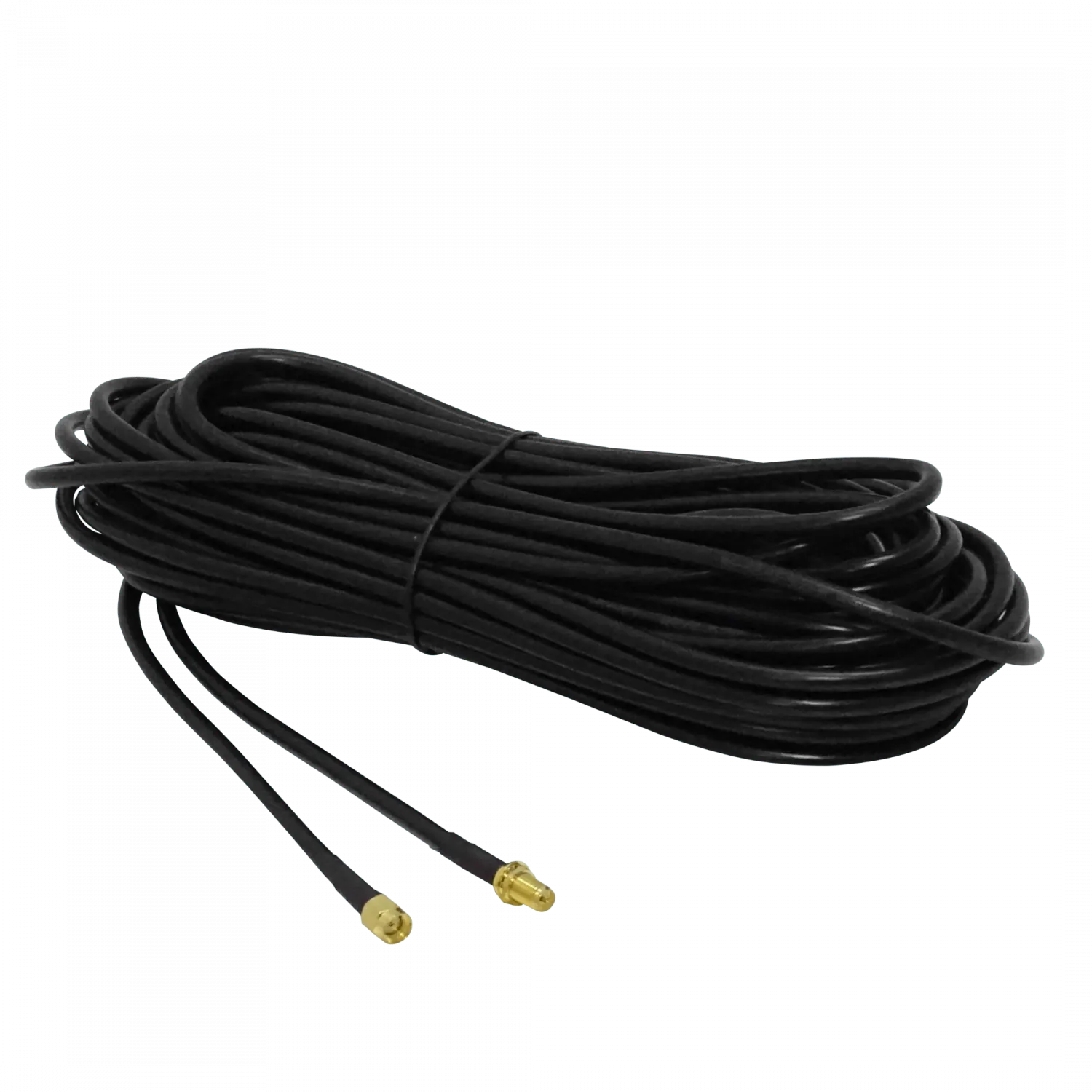 Cable Coaxial 15m, RPSMA-Hembra a RPSMA-Macho, RG58 LMR195, Negro 3