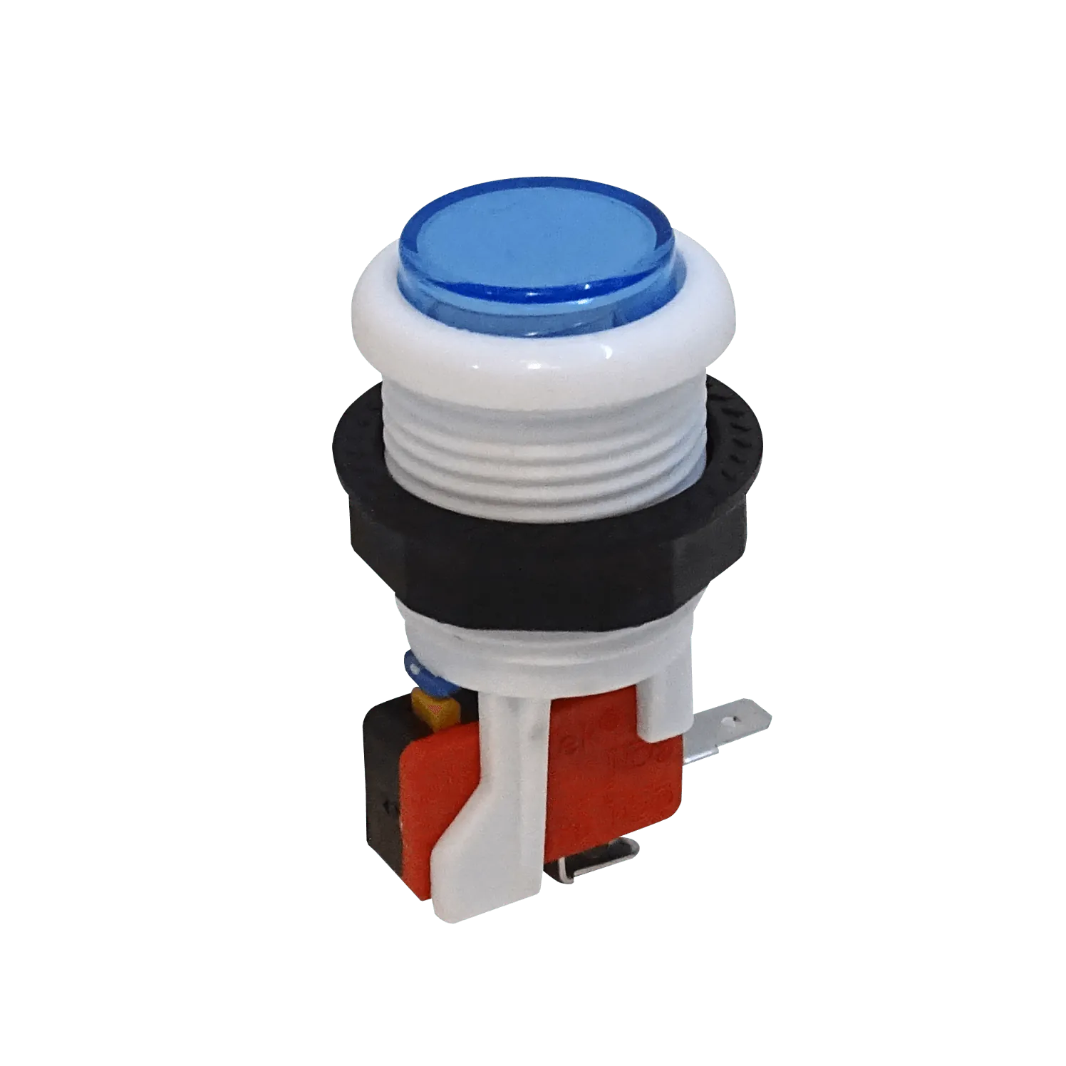 Interruptor Pulsador Arcade Azul 27mm NA N/A SPST 2-pin 1
