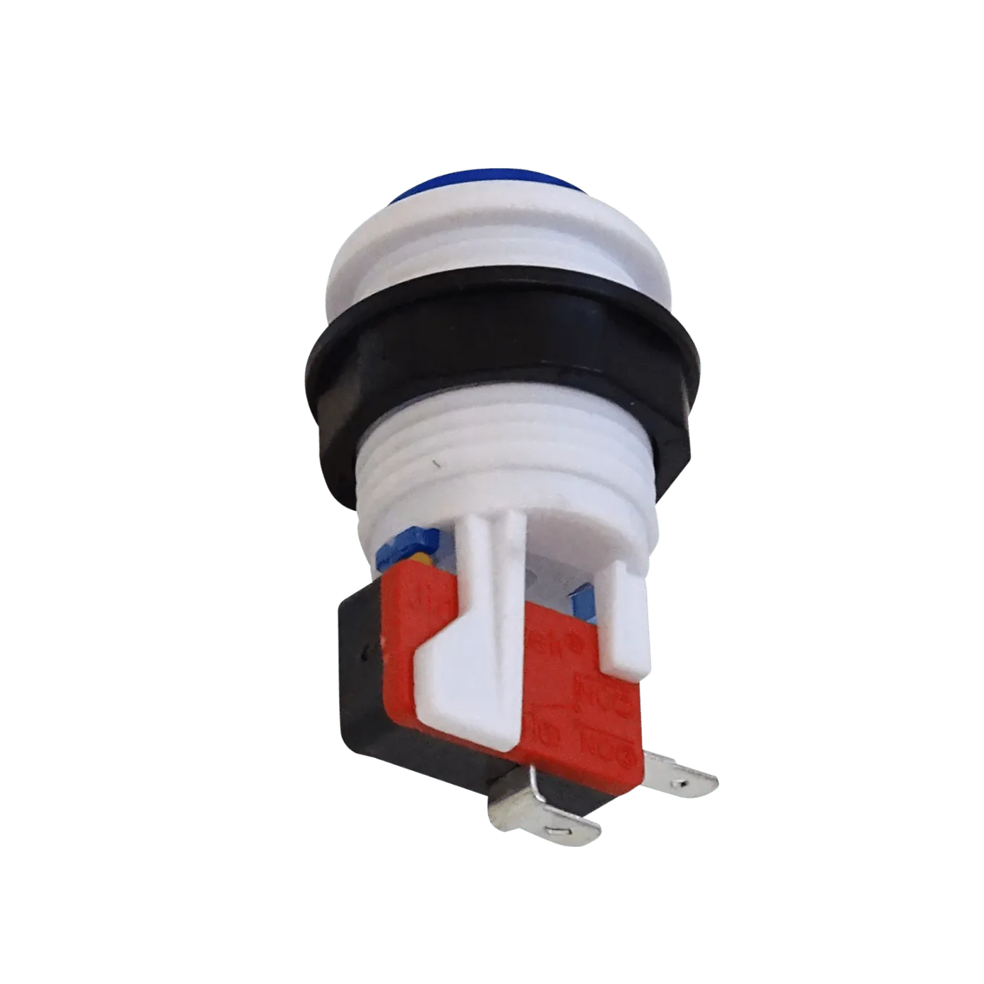Interruptor Pulsador Arcade Azul 27mm NA N/A SPST 2-pin 2