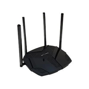 MERCUSYS WiFi6 AX1800 5GHz+2,4GHz 1201+574mbps 4-ant-fija 3-1000 1-WAN
