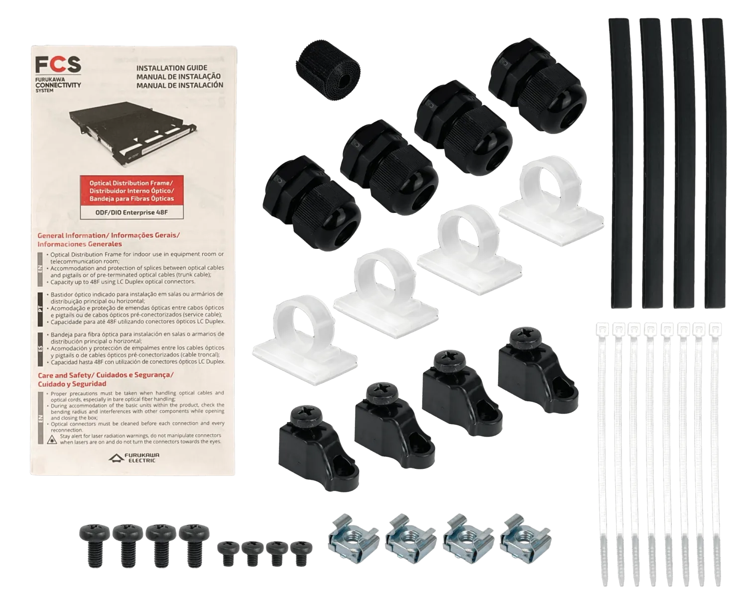 Cabecera Fibra Furukawa CFR-B48 deslizable 1U vacia para DIO B48 7