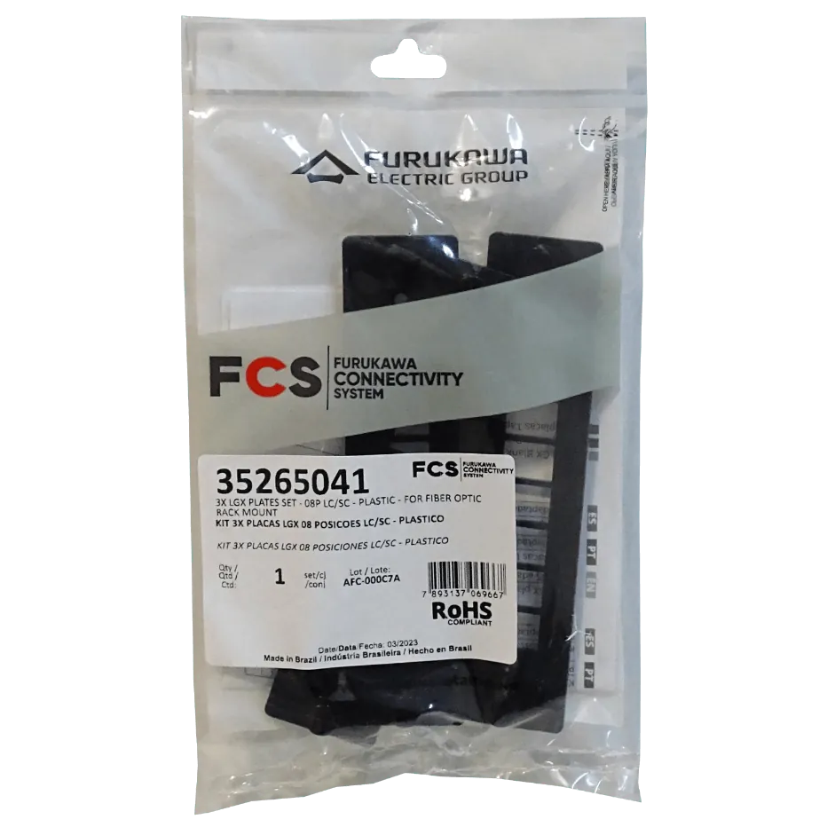 Placas LGX Furukawa CFR-3X 3x8 posiciones plasticas para DIO B48 7