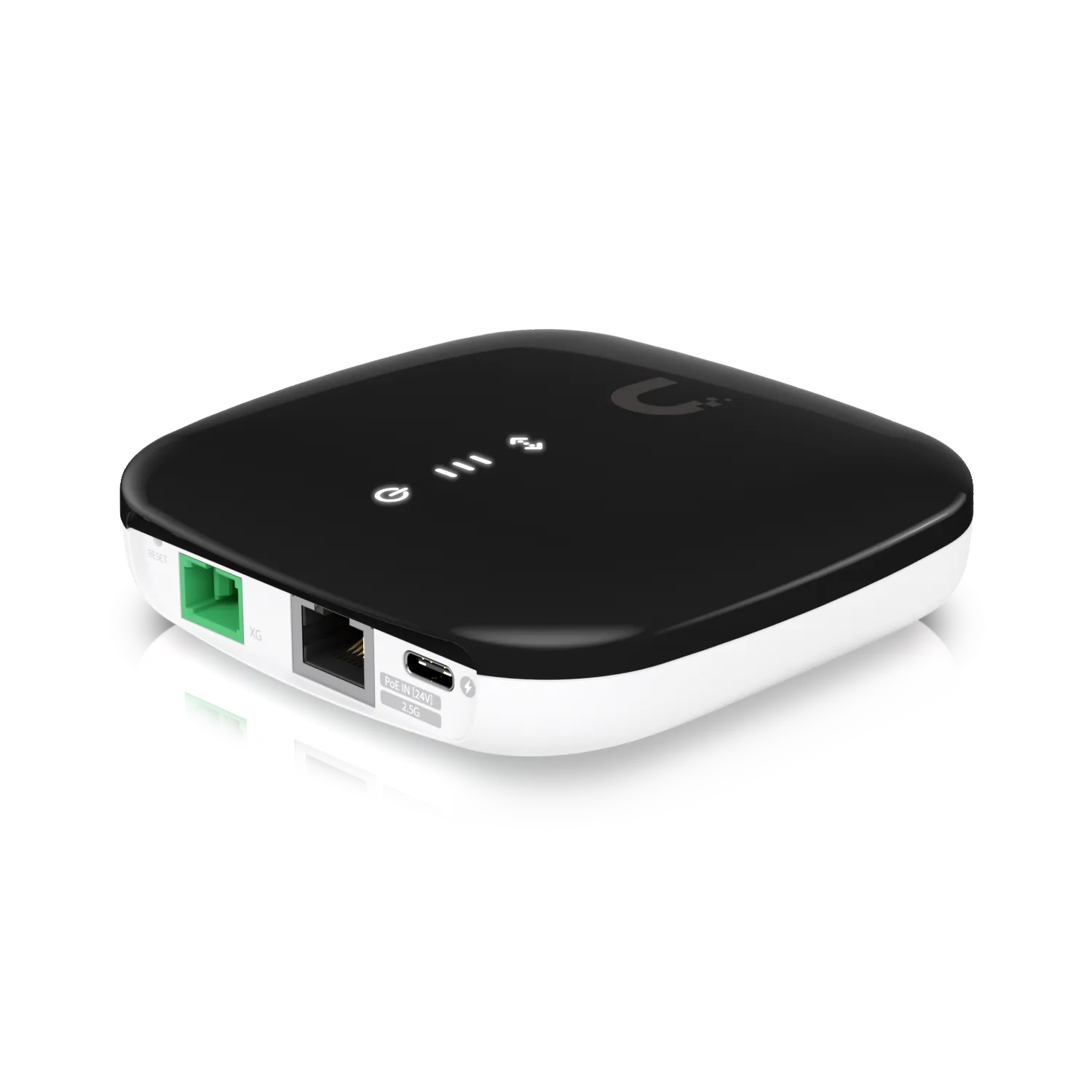 Convertidor de Red 10 Gbps Negro y Blanco, Ubiquiti UISP FIBER-XG 6