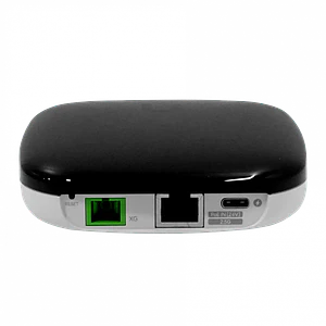 Convertidor de Red 10 Gbps Negro y Blanco, Ubiquiti UISP FIBER-XG