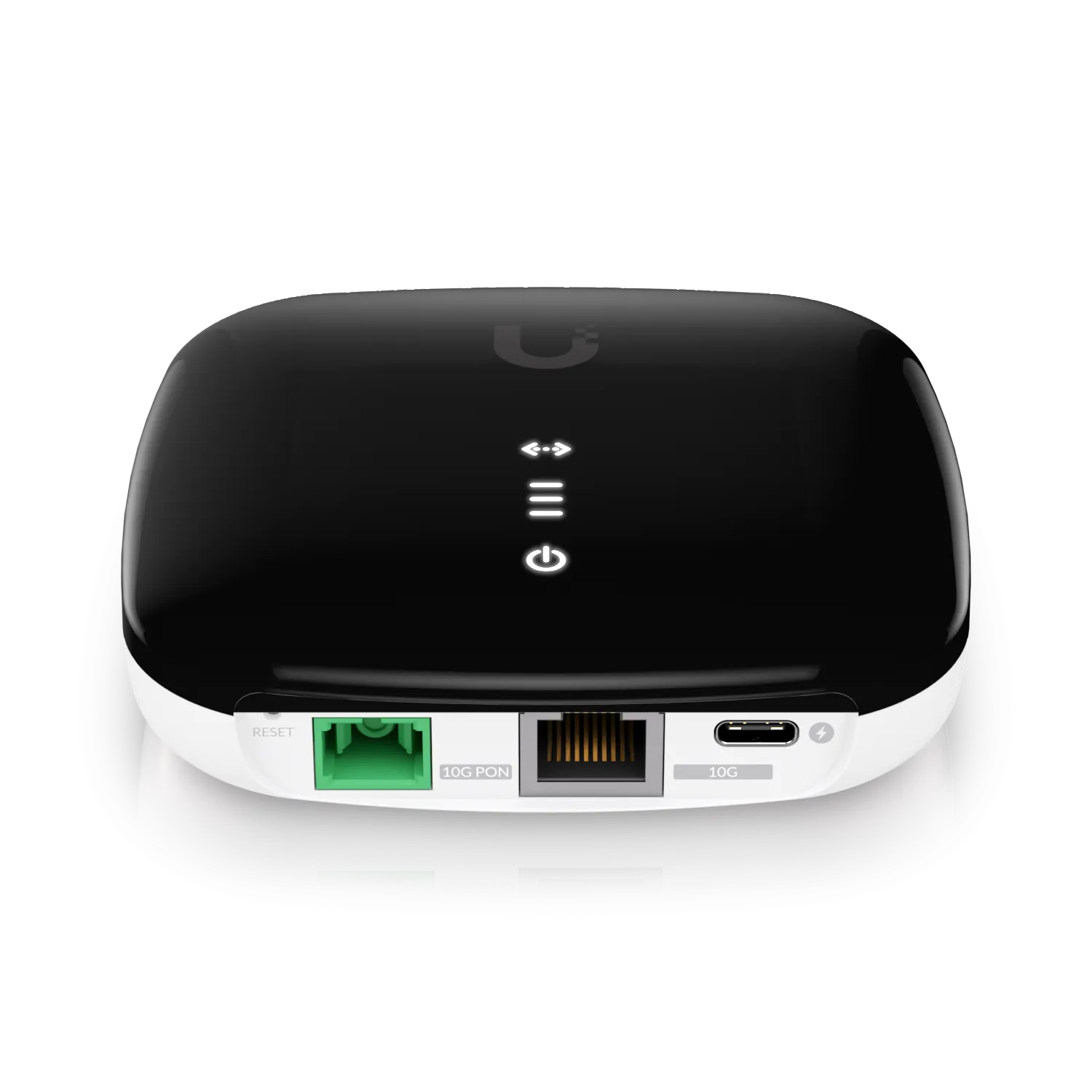 Convertidor de Red 10 Gbps, Alta Velocidad, Negro y Blanco, Ubiquiti UISP FIBER-XGS 3