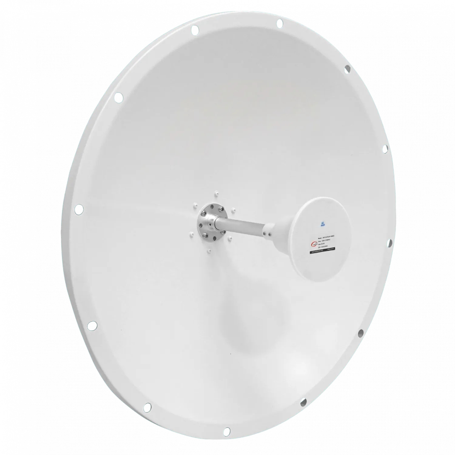 Antena Plato 24dBi 2,4GHz 2,3-2,7GHz 11ºx11º 2-N-Hembra 60cm Dish 1