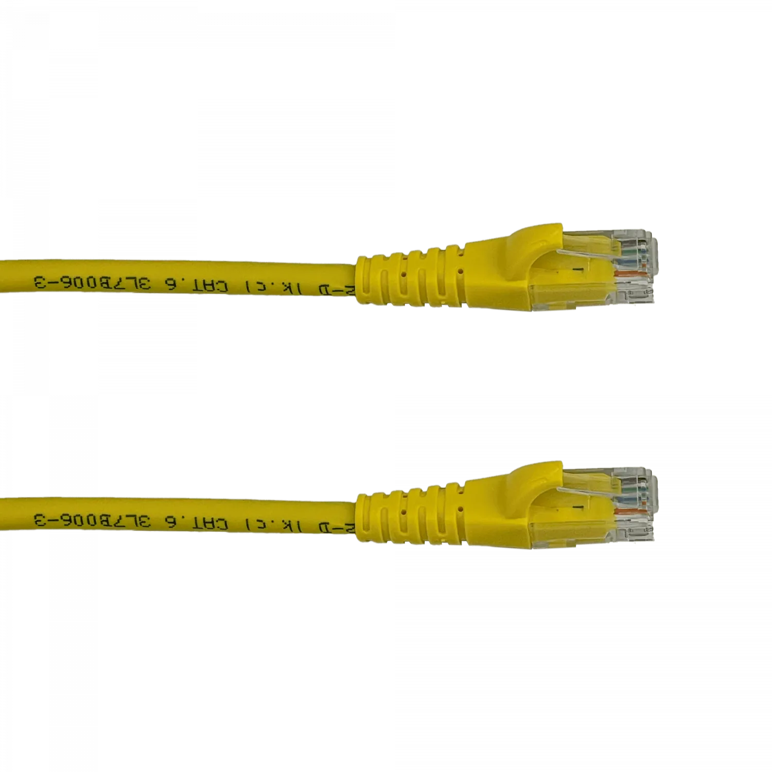 Cable Patch Cat6 5mt Amarillo LSZH Inyectado Multifilar 1