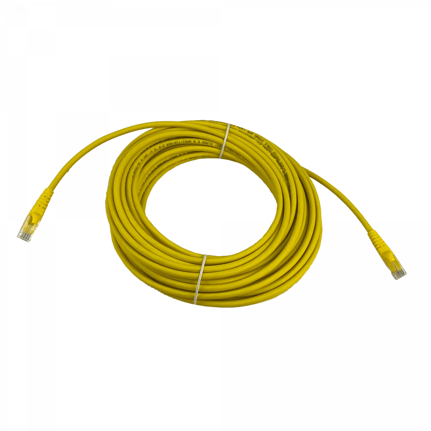 Cable Patch Cat6 Amarillo LSZH, 15m, Inyectado, Multifilar 2