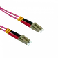Jumper Fibra 50/125um 3,0mm LSZH 3mt LC-LC OM4 MultiModo MM Duplex  - Miniatura 1