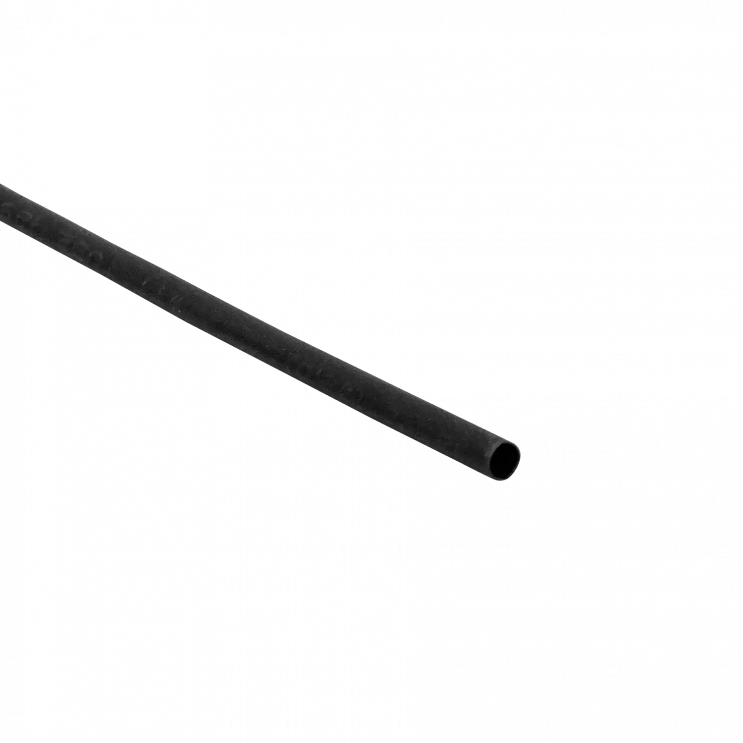 Termo Contractil Termoretractil PE 2,0mm 2.0mm Negro 2mm 1mt 2a1  2