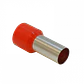 Terminal Aislado Crimp Rojo 50,0mm2 20/36,0mm 50-unid AWG1 Ferrules  - Miniatura 2