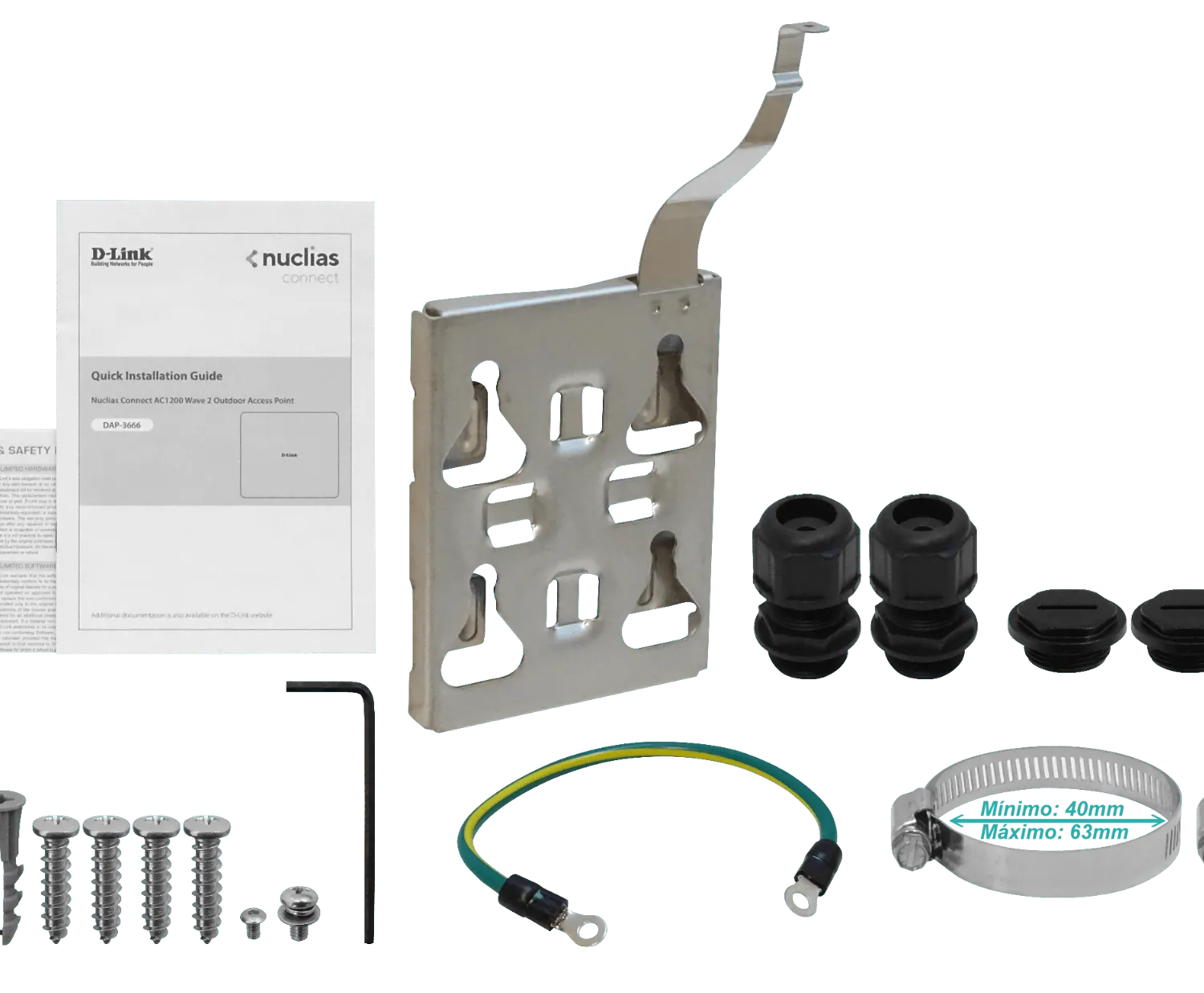 Punto de Acceso de Exterior PoE D-Link Wireless AC1200 Wave 2 de doble banda WiFi4EU ready 3