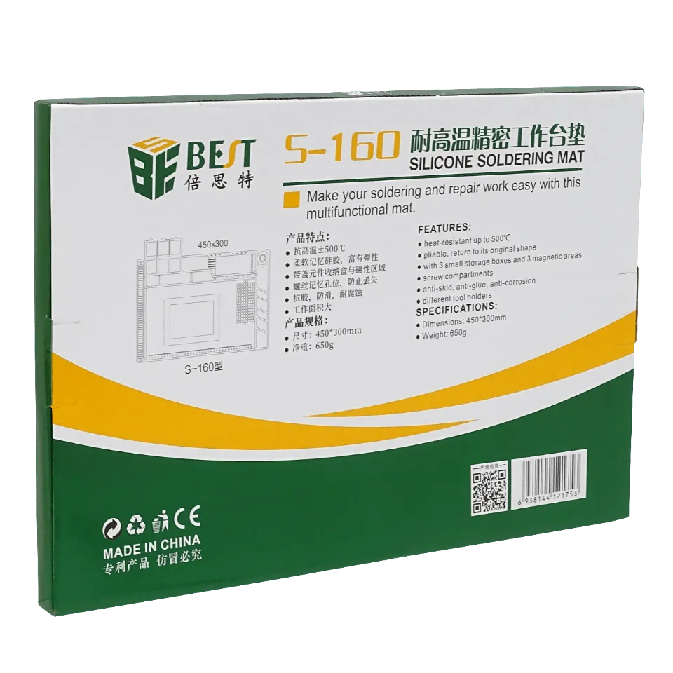 BEST Mat Antiestatico Silicona 30x45cm Resistente-calor-500ºC S-160 4