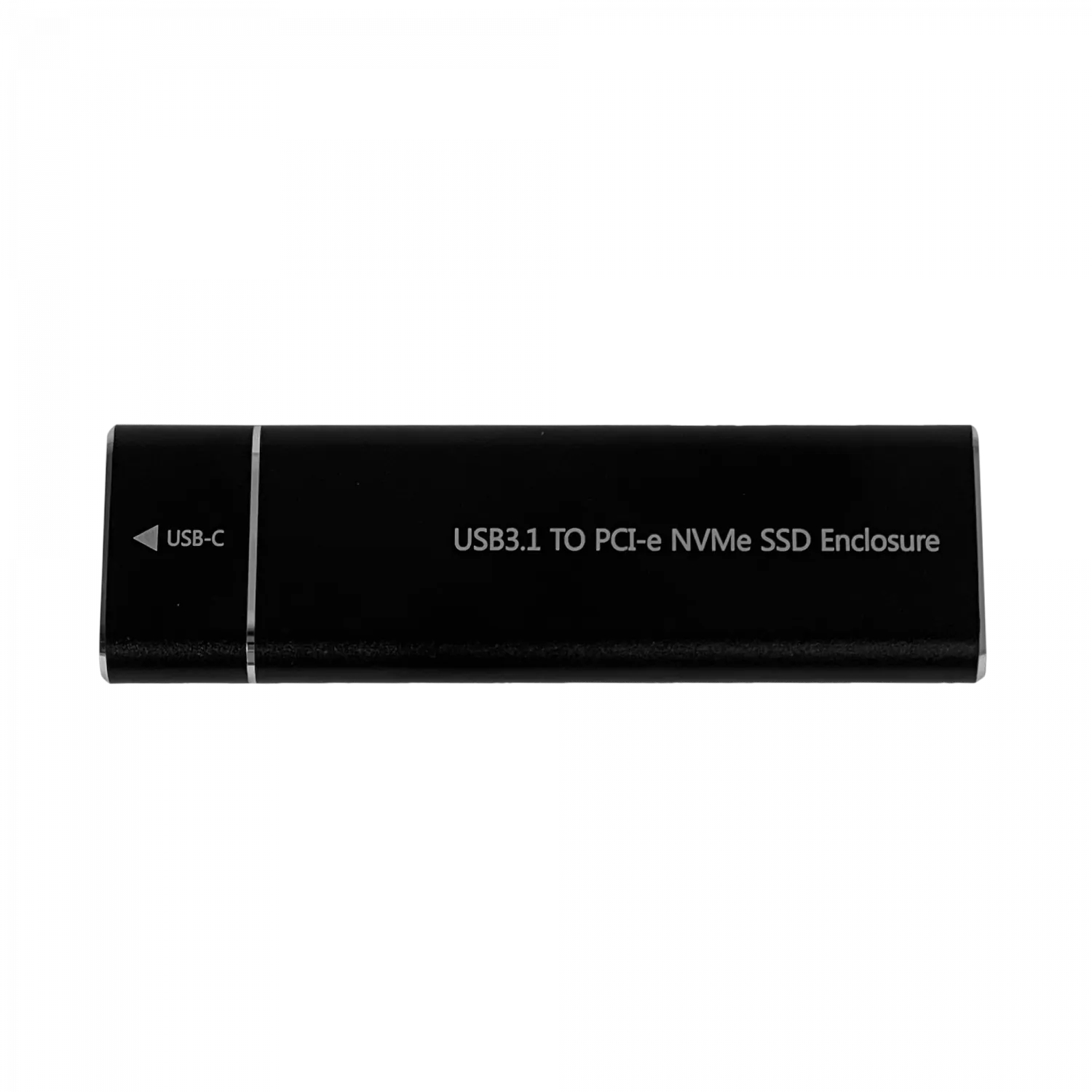 Carcasa USB 3.1 Gen 2 para SSD M.2 NVMe - 10 Gbps, Aluminio, Incluye Cables, Transforma SSD M.2 NVMe 2