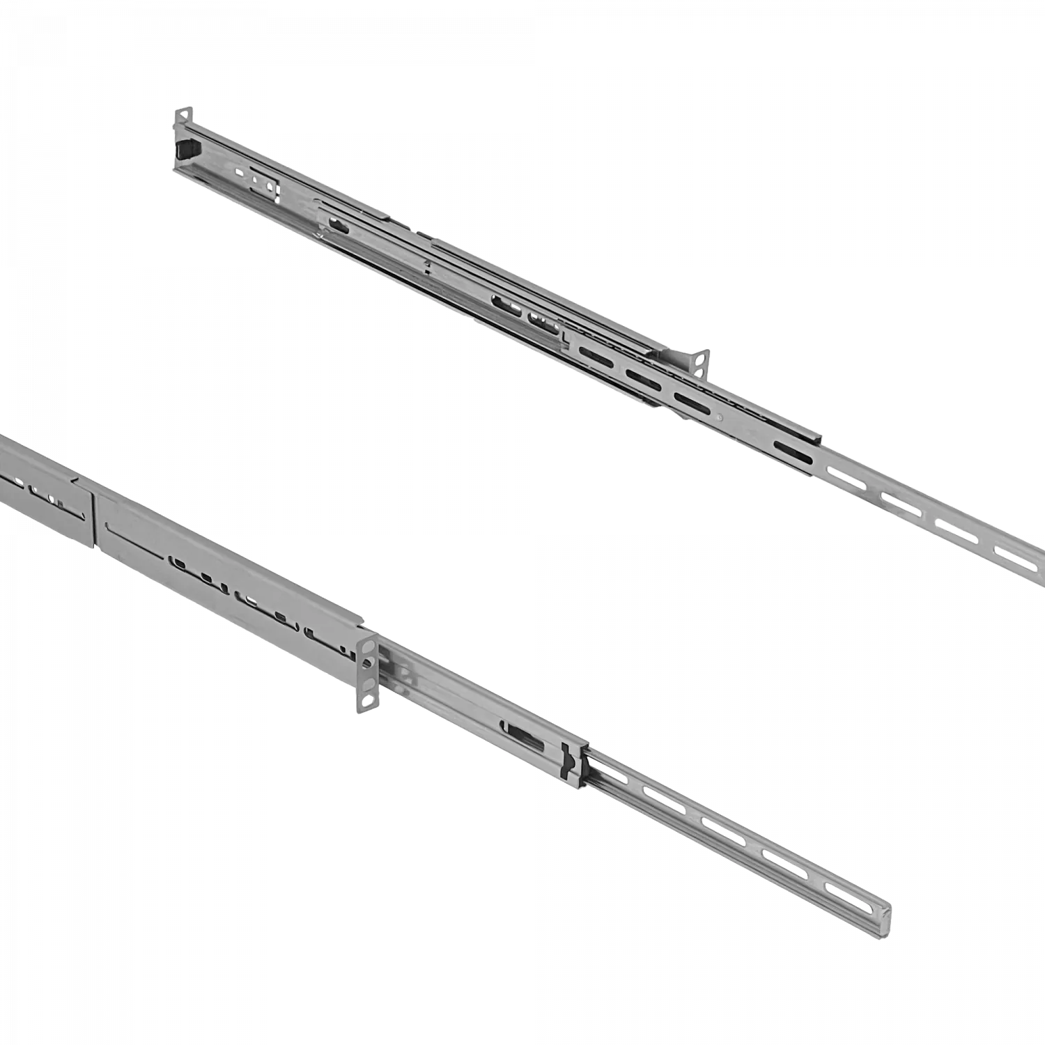Riel de Rack Deslizable, 1U, Fondo Ajustable 490-750mm, Longitud 450mm 1