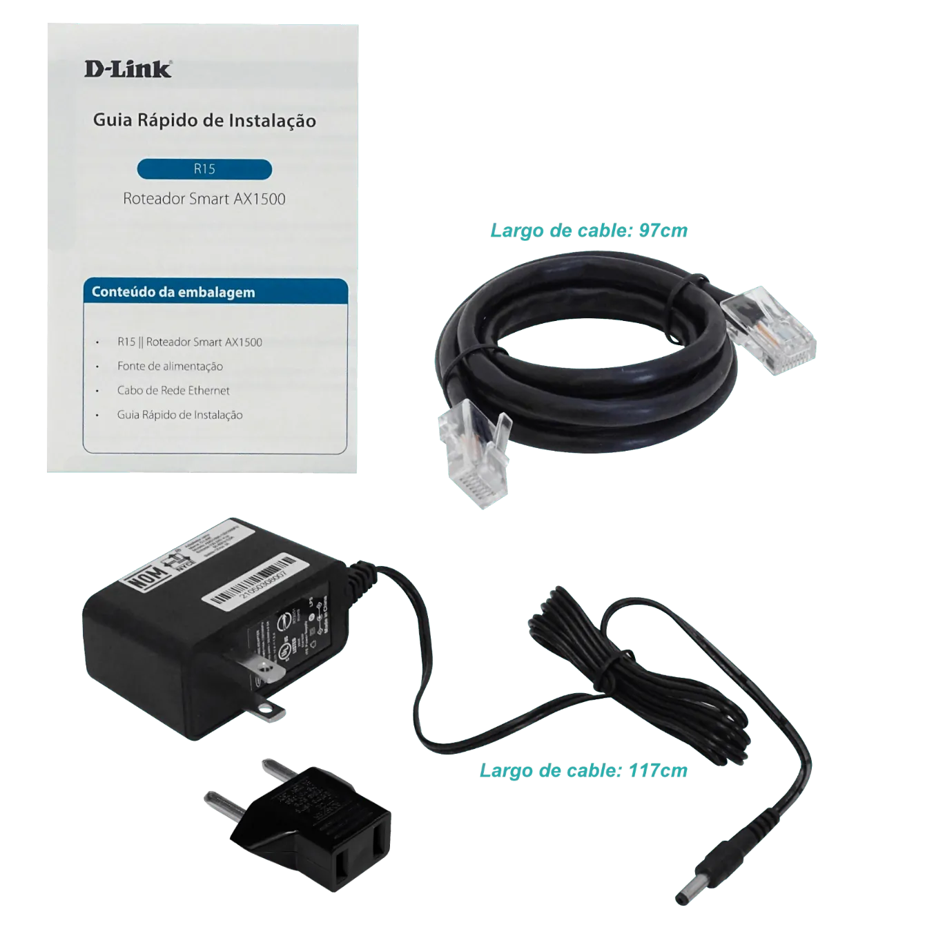 Router D-Link R15 AX1500, Wi-Fi 6, AI, 1.5Gbps, MU-MIMO 4