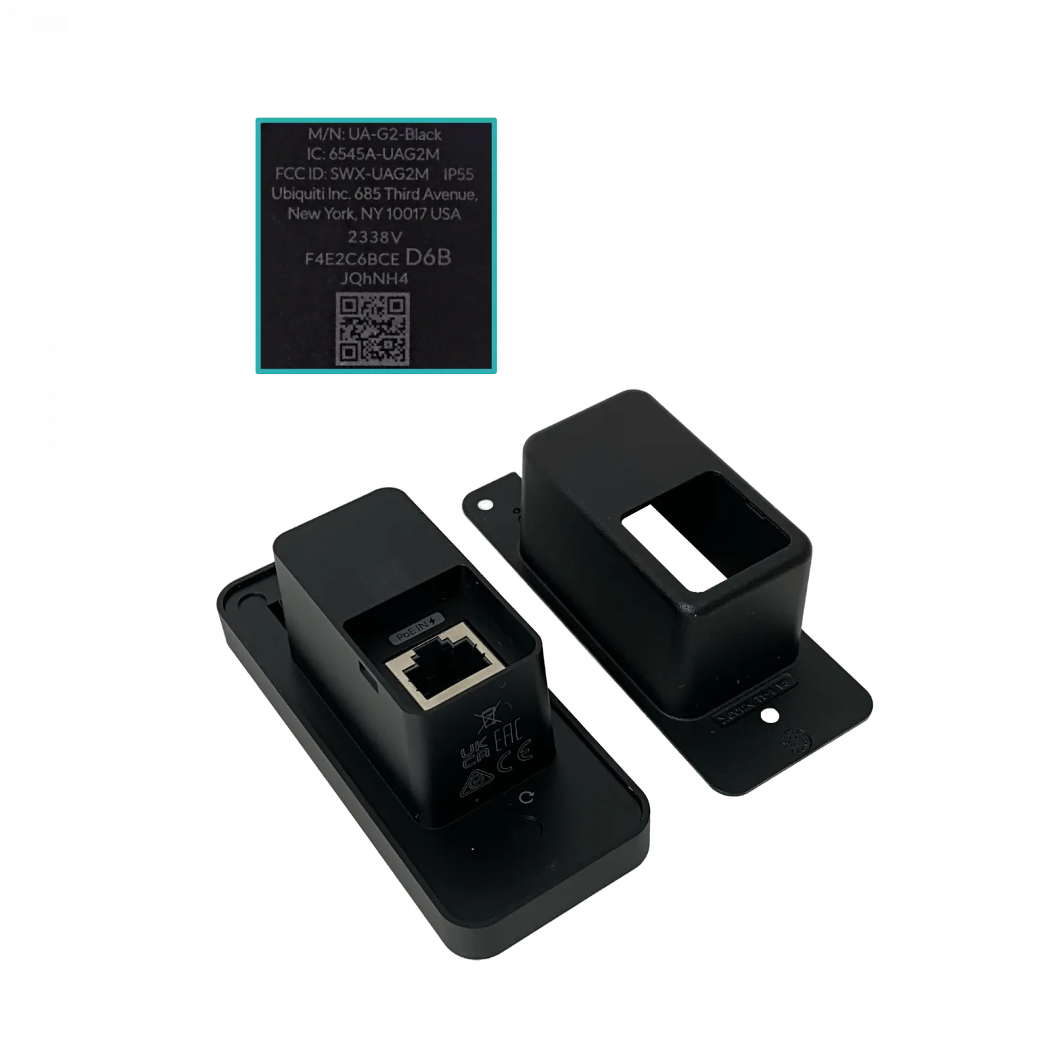 Parlante Inteligente Ubiquiti Negro NFC BT IP55 – Control de acceso con diseño robusto 5