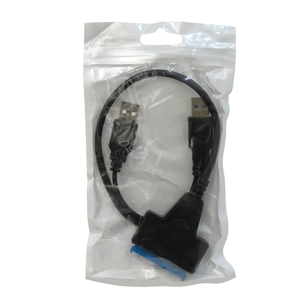 Adaptador SATA 1-USB3.0 DiscoDuro Externo 2,5/3,5 req-12 USB2.0 6