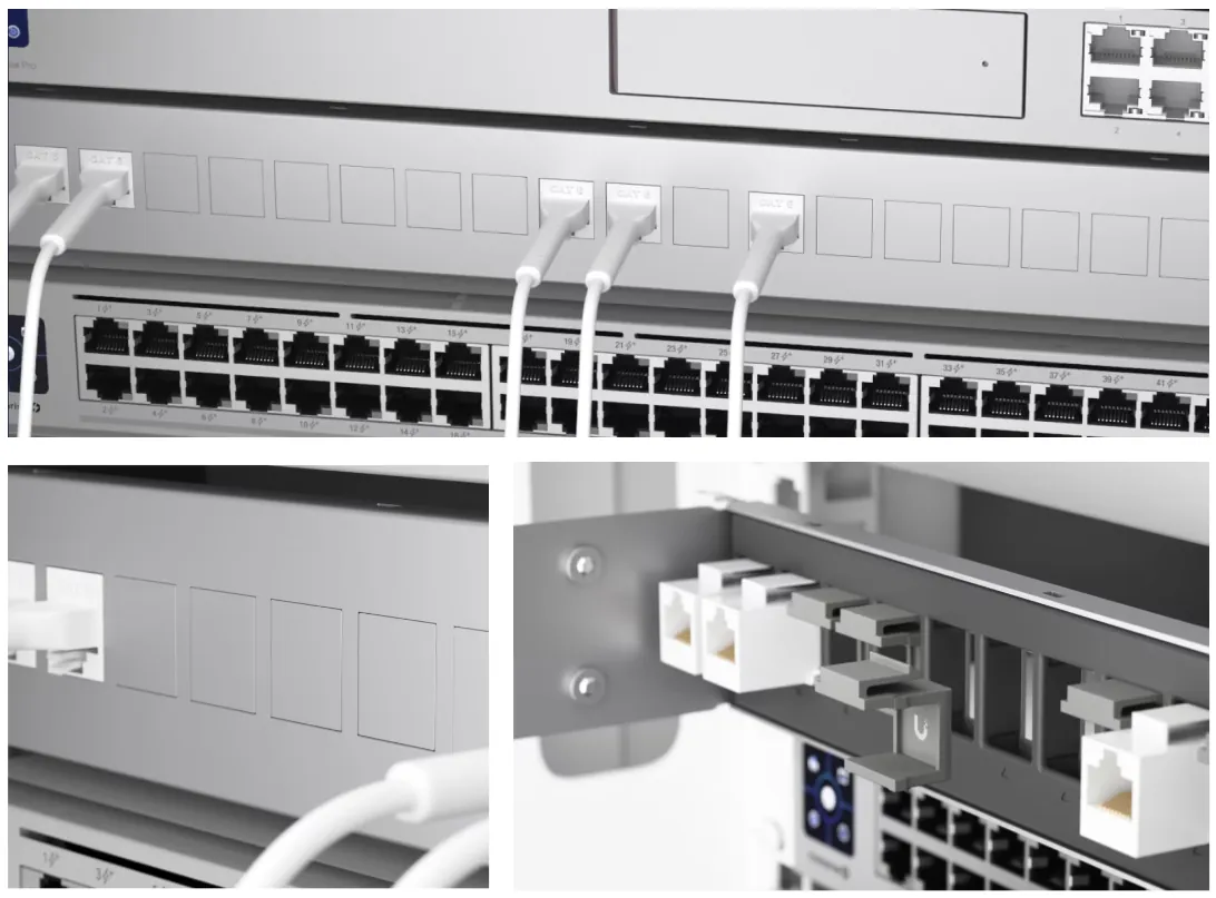 Tapa Ciega para Keystone Gris Ubiquiti Keystone Blank Insert UACC 2