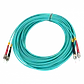 15mt ST-ST OM3 Multimodo MM Duplex Jumper Fibra 3.0mm 50/125um LSZH - Miniatura 2