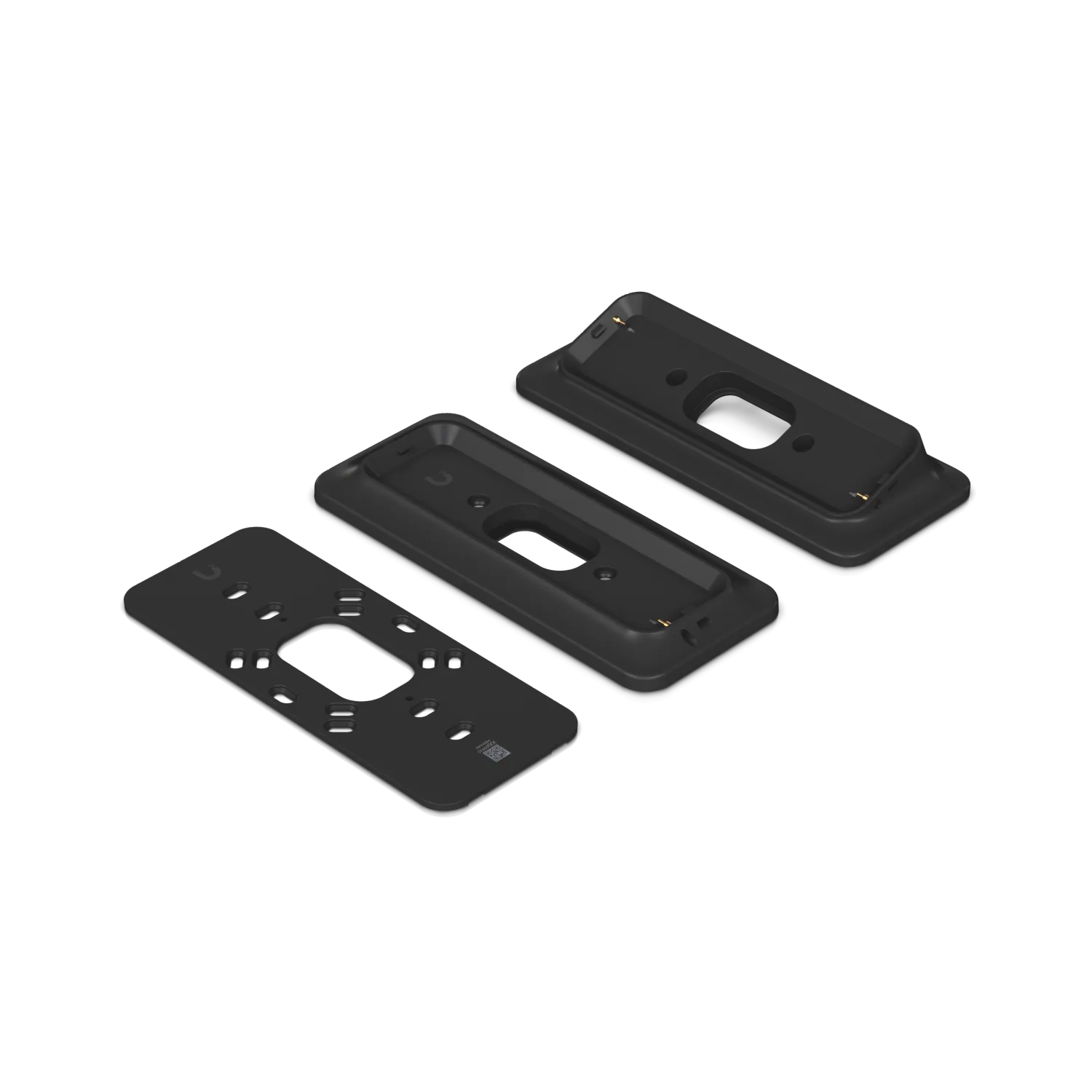 Soporte Montaje Ubiquiti G4-DOORBELL-BOX - Negro, Plano o Angular 25° para UVC-G4-Doorbell-Pro 3