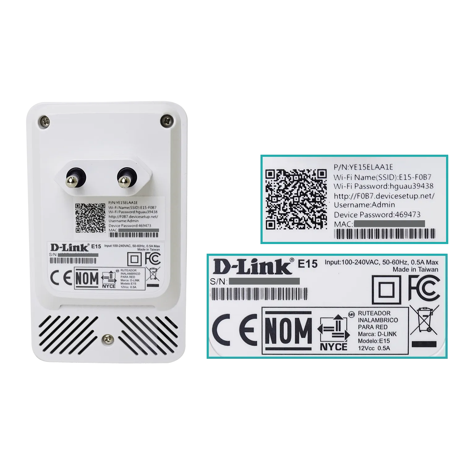 Repetidor Wi-Fi D-Link AX1500, Doble Banda, 1.5 Gbps, MU-MIMO 3