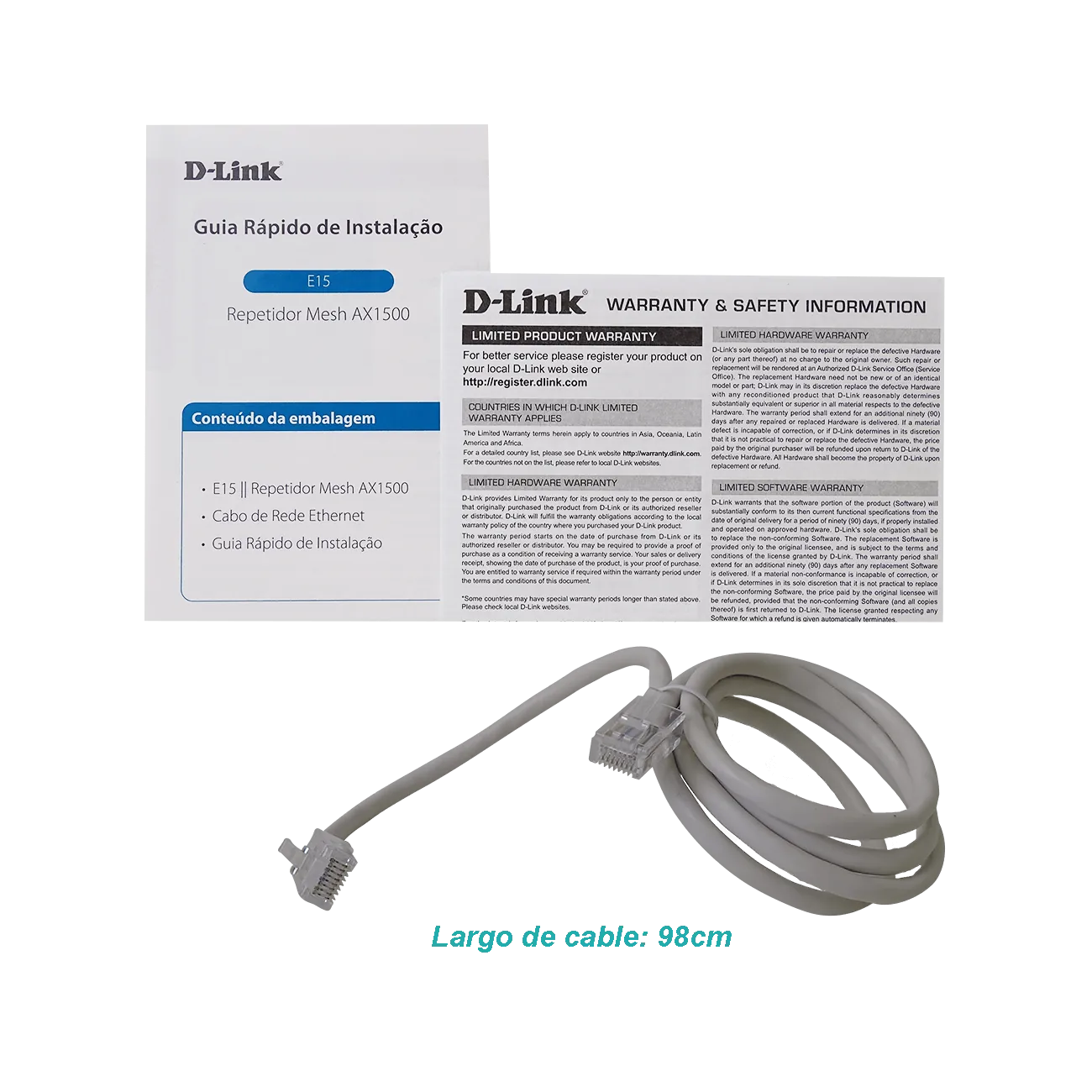 Repetidor Wi-Fi D-Link AX1500, Doble Banda, 1.5 Gbps, MU-MIMO 5