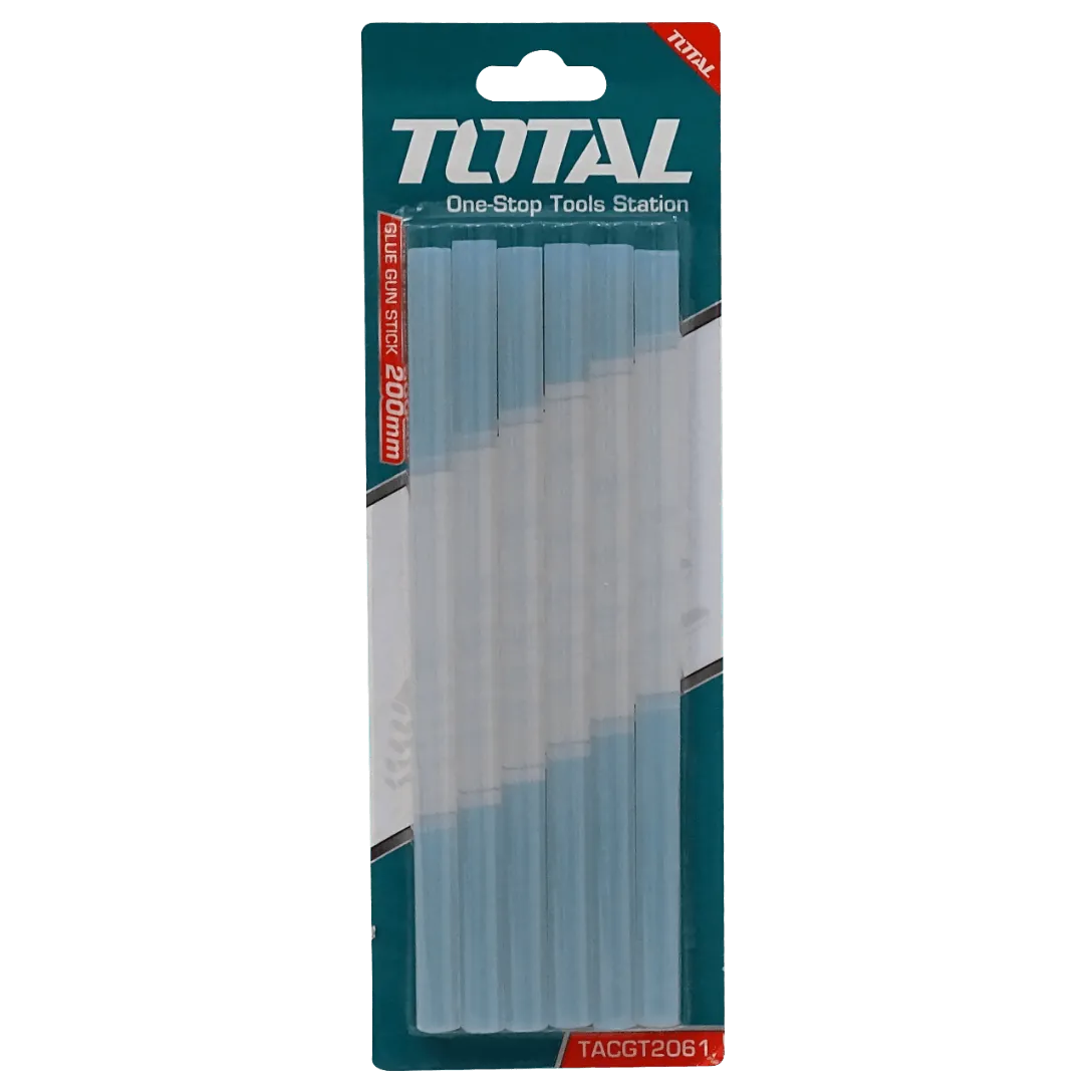 Barra silicona Total BARRAS-11MM 11mm x 20cm pack 6 transparente 4