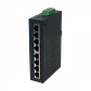 Switch Indust Admin Riel-DIN Gigabit req 12-48VDC 24VAC PLANET 8-1000  - Miniatura 1