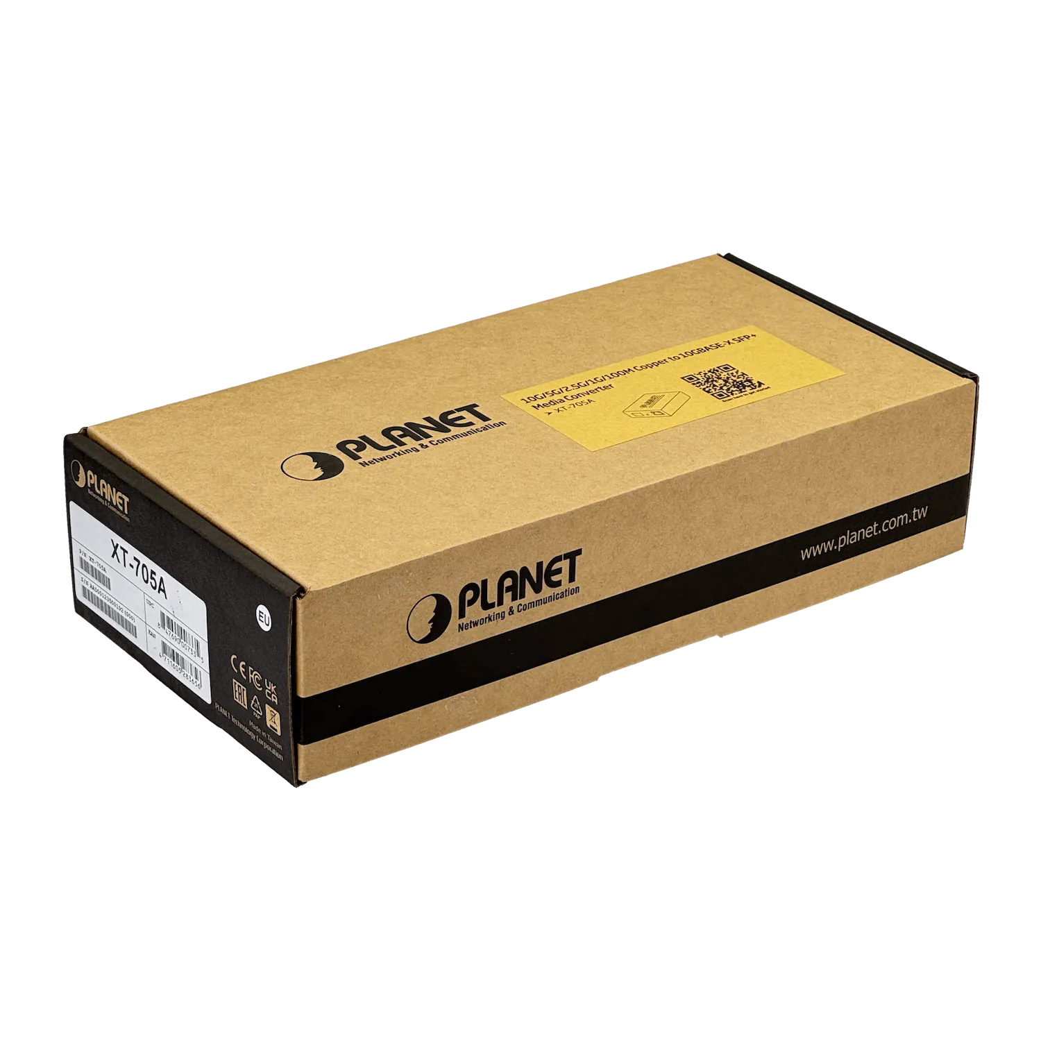 Media Converter Cobre No-admin inc-5VDC/2A PLANET 1-10G 1-SFP+10G  7