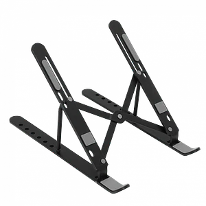 Soporte de Aluminio Negro para Portátil 6.5-21.5?