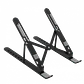 Soporte de Aluminio Negro para Portátil 6.5-21.5? - Miniatura 1
